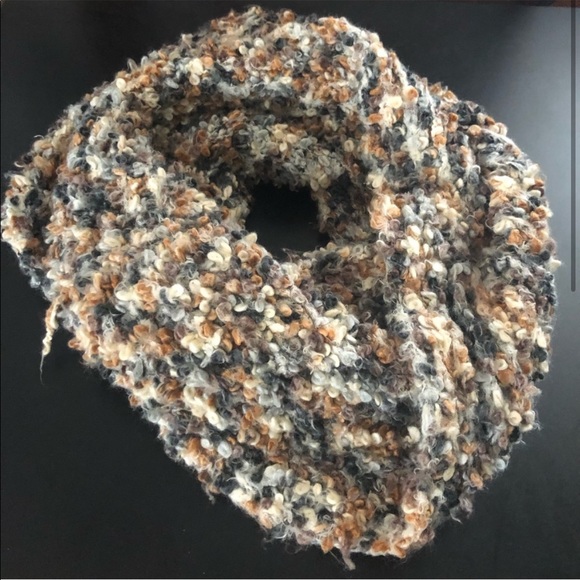 Steve Madden Fuzzy Infinity Scarf - Picture 2 of 4